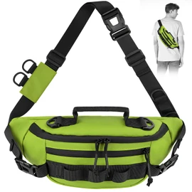 THKFISH Fishing Tackle Bag Fanny Pack Waterproof Waist Bag for Women & Men Portable Fishing Sling Bag Outdoor Fly Fishing Bag