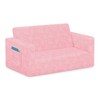 Delta Children Serta Perfect Sleeper Extra Wide Convertible Sofa to
