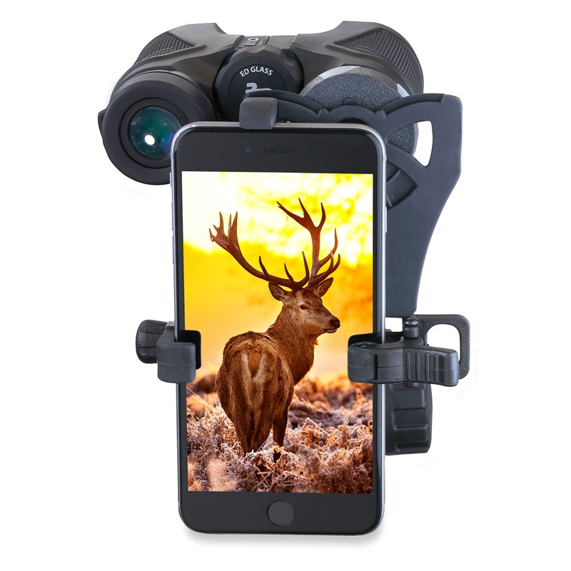 Carson HookUpz Universal Smartphone Digiscoping Adapter for Most Full Sized