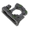 CIYODO Aquarium Decor Resin Roman Column Fish Tank Ornaments Classical