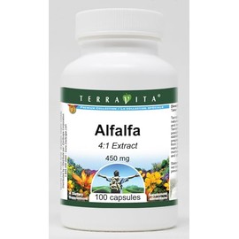 Alfalfa 4:1-450 mg (100 Capsules, ZIN: 518832) - 3 Pack