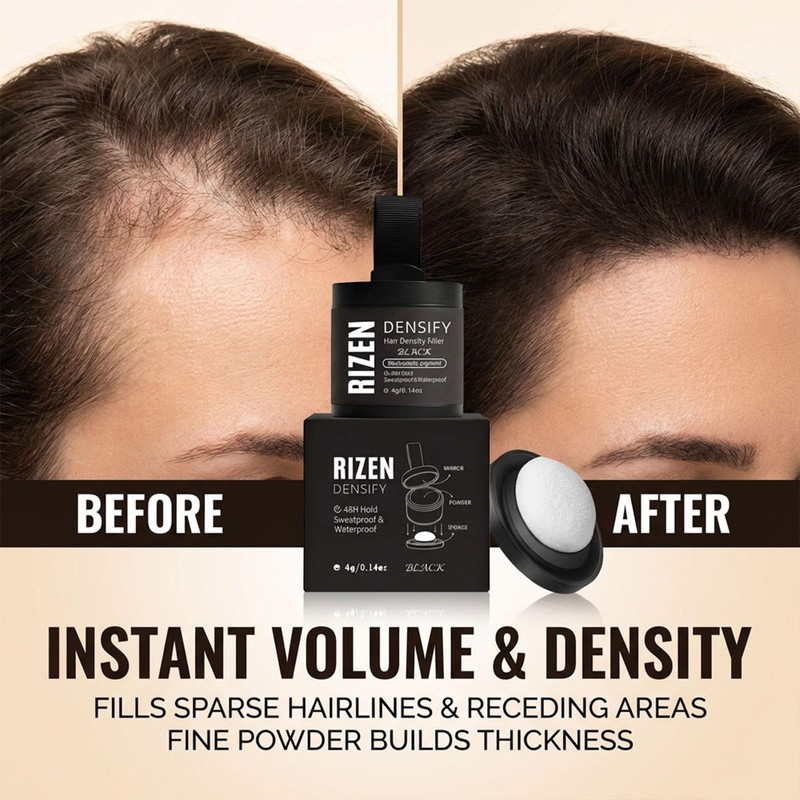 Hairline Powder for Women,Instant Coverage Hairline Powder 0.14OZ(Brown)