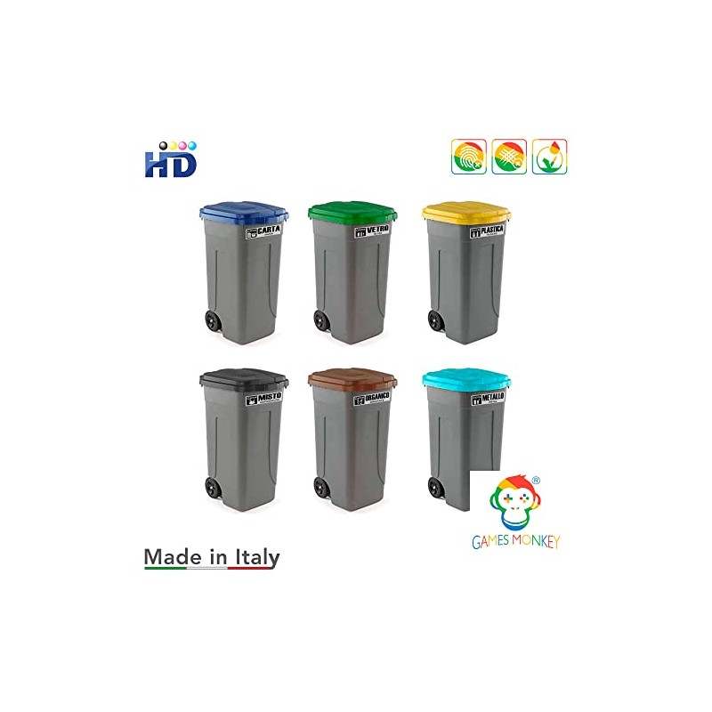 GamesMonkey® - Collecting Stickers Recycling Garbage Waste v5 - TRANSPARENT