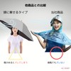 AZ-FRONT Over Head Lightweight Fishing Umbrella Ambidextrous Foldable Transparent Rain