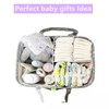 QiANBiRD Baby Diaper Caddy Organizer-Extra Large Portable Diaper Caddy Basket-Diaper