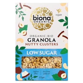Biona Organic Low Sugar Nutty Granola Clusters 375g