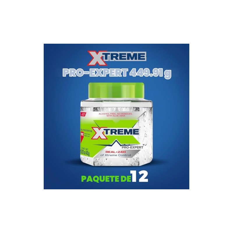 Wetline Xtreme Professional Extra Hold Wet Line Styling Gel, 15.72