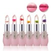 Flower Lipstick Color Jelly Transparent Magic Changing Lip Temperature Change,