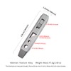 ainhue A385 Compact 3.85 inches TC4 Titanium Pry Bar Multi-Tool