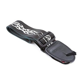 Stagg STE WHITE SVEN Terylene Adjustable Guitar Strap - White Sven