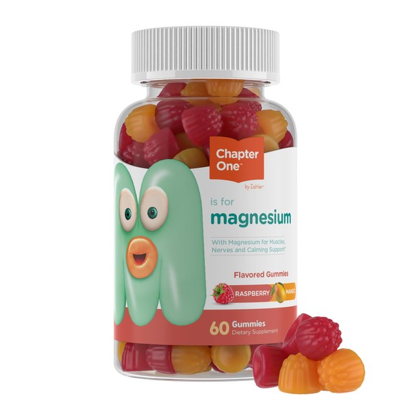 Chapter One Magnesium Gummies, Great Tasting Magnesium for Kids, Calm