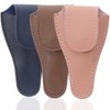 Angoily Bolsa para tijeras de uñas, funda de piel, soporte