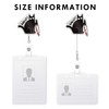 Funny Black Cat Badge Reel, Spooky Black Cat Badge Holder