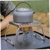 BESPORTBLE Camping Accessories Stainless Steel Stove Rack Portable Stove Holder
