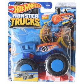 Hot Wheels Monster Trucks Loco Punk, HWMT Back to Basics 3/6 Connect and Crash