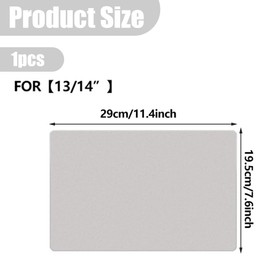 Fc'Noqgn 13 Inch Screen Cleaning Cloth to Protect Screen from Dirt on Laptop Keyboards Compatible with MacBook Pro 13", MacBook Pro 14" and MacBook Air 13"