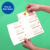 PrintWorks Printable Raffle Tickets With Tear-Away Stubs for Events &