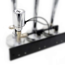 YIYIDA Air Horn Solenoid Valve 24 V Electronic Control Valve Silver Car Horn Solenoid Valve Electronic Controlled Switch