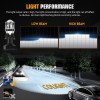 Colight Pair H4 LED Headlight Bulbs Mini Projector Lens LHD