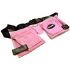 Leather Tool Belt/Storage Pouch Pink Ladies Tool Bag/Roll Mat Holder