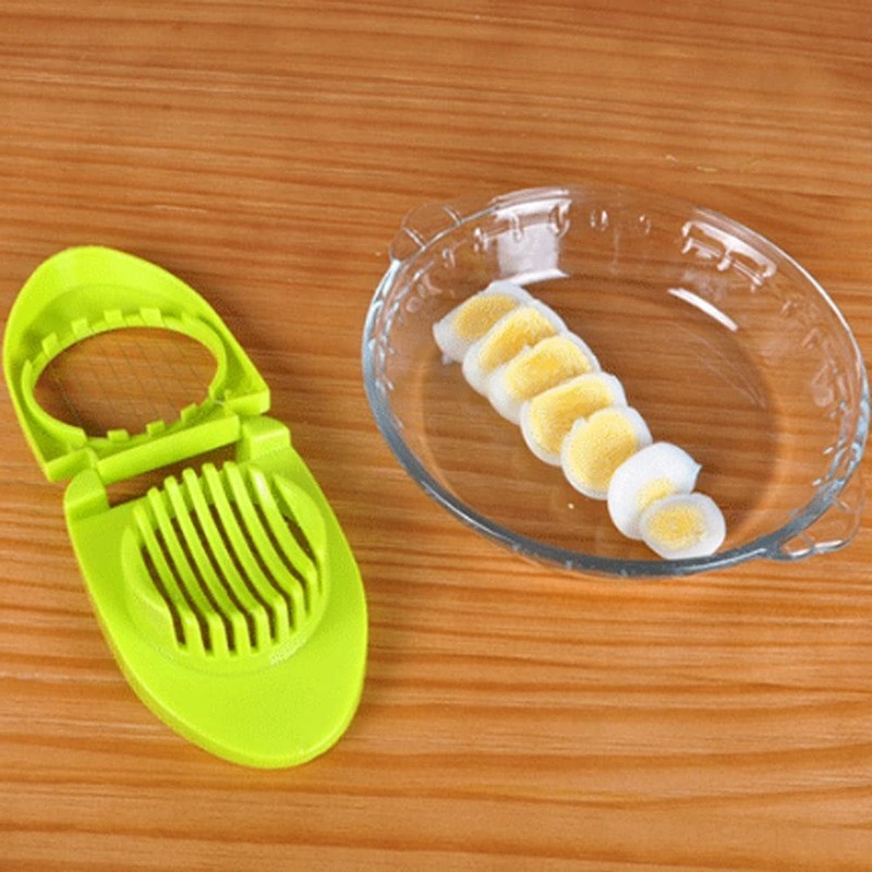 Ezonedeal Egg Slicer with Stainless Steel Wires Perfect Boilled Egg