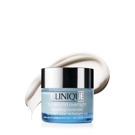 Clinique Turnaround Overnight Crema facial hidratante revitalizante | Hidratante + regordete, 1.7 onzas líquidas