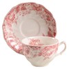 Johnson Brothers Strawberry Fair Pink Cup & Saucer