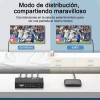 GOMITA Splitter Hdmi 1*4 Divisor De Señal Amplificador Conecta 4