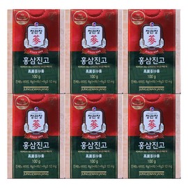 Jeonggwanjang CheongKwanJang Red Ginseng Jingo 100g 6pcs / JJ Mall / 정관장 홍삼진고 100g 6개 / JJ몰