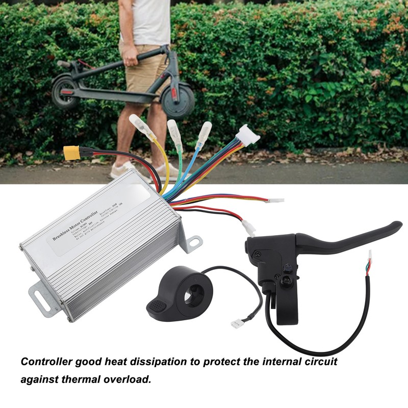 36V 350W Electric Scooter Motor Controller Kit Dashboard Digital Display