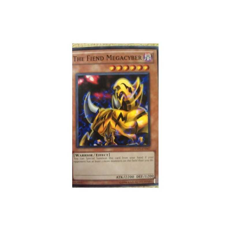 Yu-Gi-Oh! - The Fiend Megacyber (DEM1-EN007) - Demo Pack -