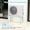 DORTALA Mini Split Ground Stand, Heavy Duty 9000-18000 BTU Mini