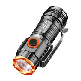 X.Store 800 Lumen EDC Rechargeable Flashlight - Ultra Bright, Compact, Waterproof & Magnetic - Ideal for Camping, Hiking, Outdoor & Emergency Use