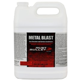 RUST BULLET Metal Blast - 1 Gallon - Rust Remover & Metal Prep, Cleaner & Conditioner for Superior Adhesion, Eliminates Grease, Contaminants & Corrosion