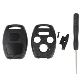 1 Key Fob Cover Shell Case 2003-2012 for Honda Accord 2006-2013 for Honda Civic EX 2005-2006 for Honda CR-V 2009-2015 for Honda Pilot Keyless Entry Key Fob Shell