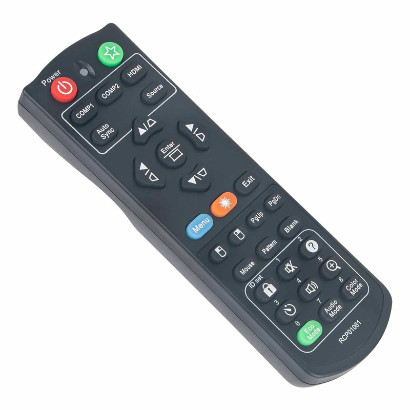 VINABTY New RCP01061 Remote Control Replacement fit for ViewSonic Projector