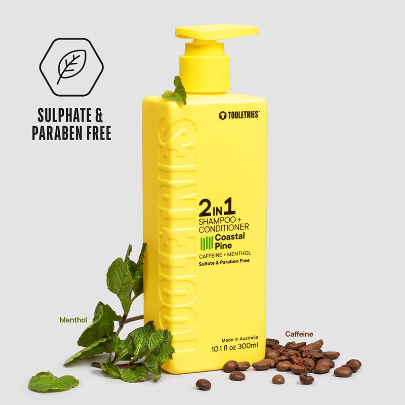 Tooletries 2 in 1 Shampoo & Conditioner 300ml