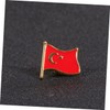 OATIPHO National Flag Brooch Creative Metal Clothes Badge for Casual