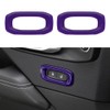 VXZLRR Inner Door Lock Switch Button Bezel Trim Cover Compatible