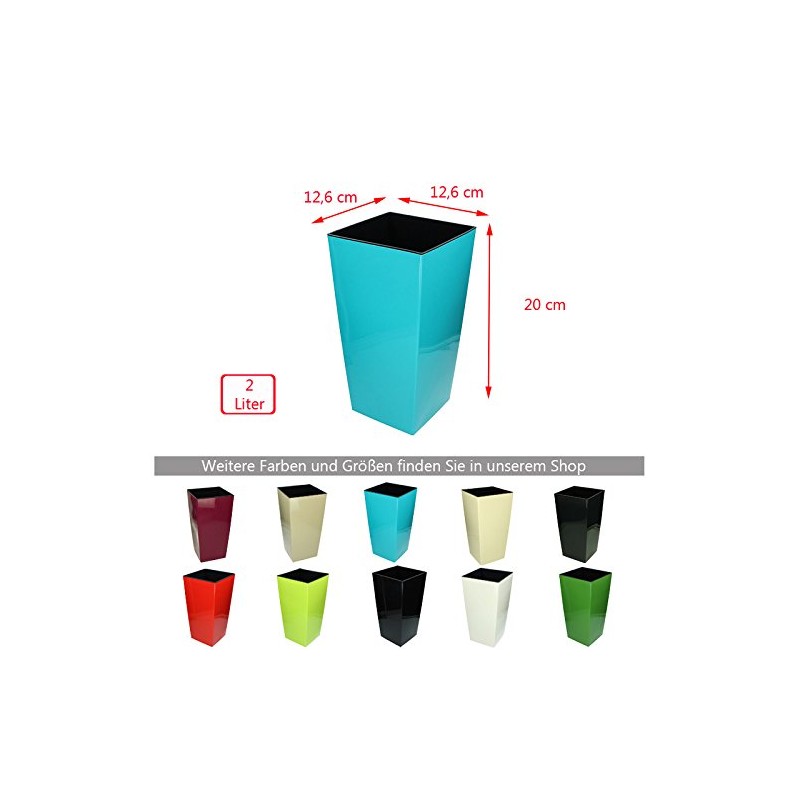 Prosper Plast DURS125-S449 12.6 x 12.6 x 20 cm Urbi