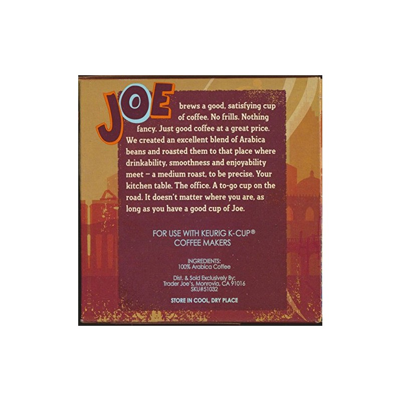 Trader Joe's Medium Roast 100% Arabica Coffee - 12 Single
