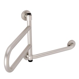 HEALTHCRAFT DependaBar (2025 Model), Pivoting Wall-Mounted Grab Bar for Bathroom Safety, 5 Locking Positions, ADA Compliant with 300 lb Capacity, Rust-Resistant Stainless Steel #304 (Brushed)