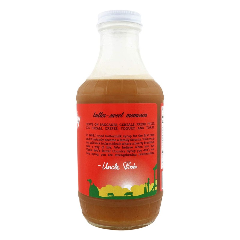Rich & Creamy Buttermilk Syrup Cinnamon Bun Flavor by Uncle