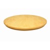 Wooden World Lazy Susan Rotating Pizza Plate Round Wooden 25