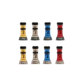 LIVRE 8107 Custom Balancer Short Shimano Daiwa C1 Type Gunmeta x Red