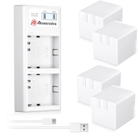 Powerextra Battery for ARLO PRO, PRO 2, Extra Rechargeable Camera VMA4400 Lot - 2 *  Batteries