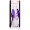 Mia Feather Earrings-Purple Color-3 Natural Feathers Per Earring-Approximately 5" Long-For