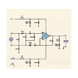 LM1875T Amplifier Kit 20W Mono Channel HiFi Audio DIY Sound System Board for Home Theater