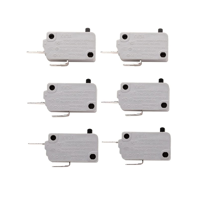 KW3A Microwave Oven Door Switch 16A 125V/250V Door Interloc (4