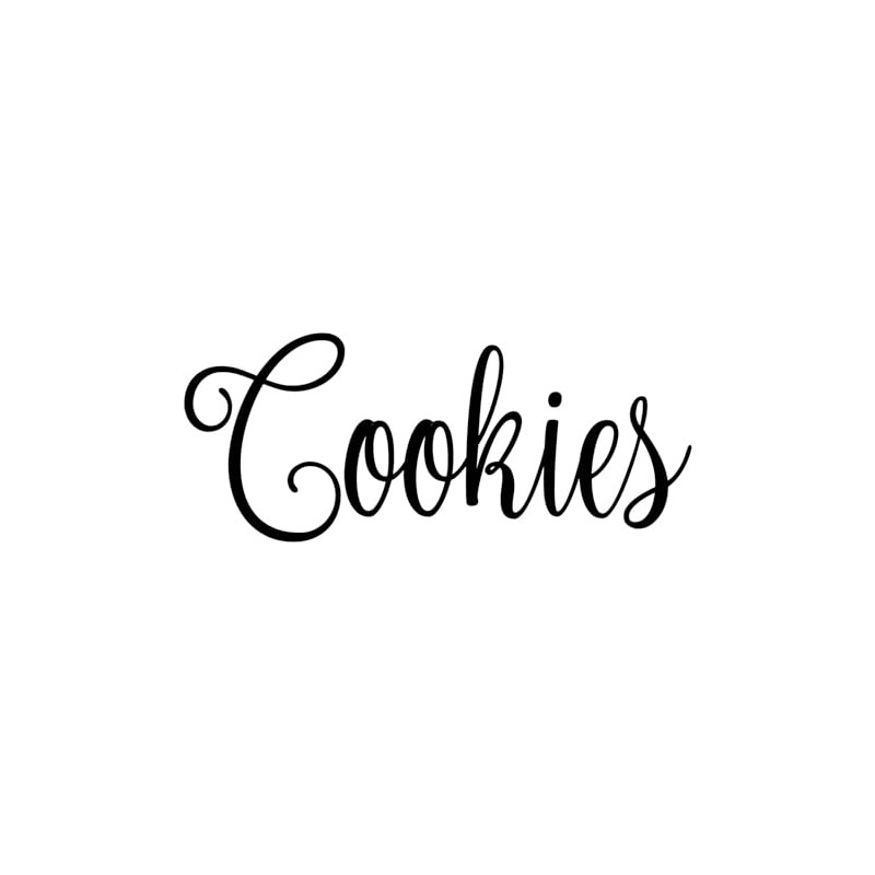 Cookies 5w x 2h Label | Kitchen Pantry Organization |